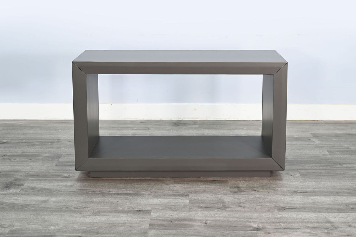 Modern Square Table With Open Storage