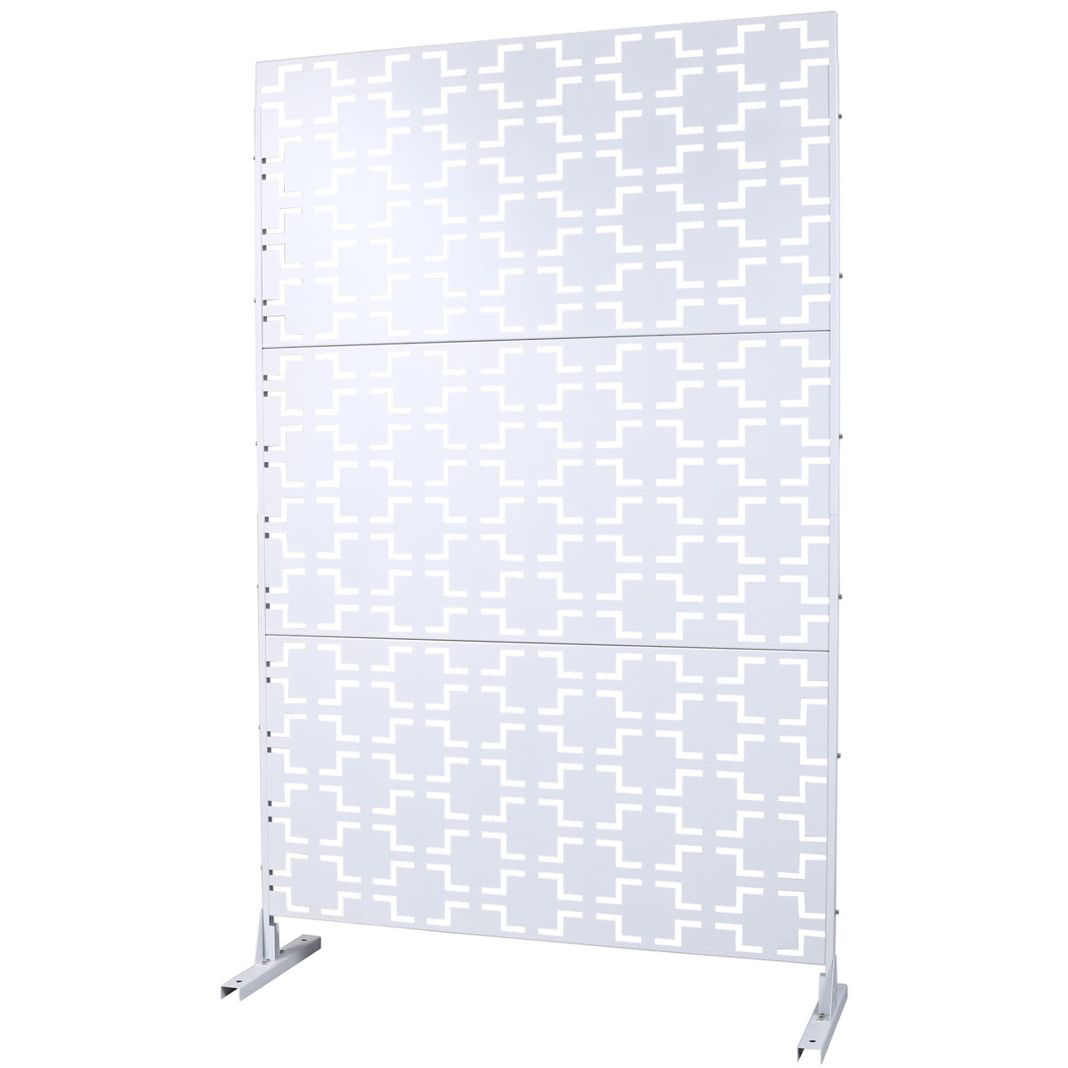Outdoor & Indoor Metal Privacy Freestanding Decorative Screen