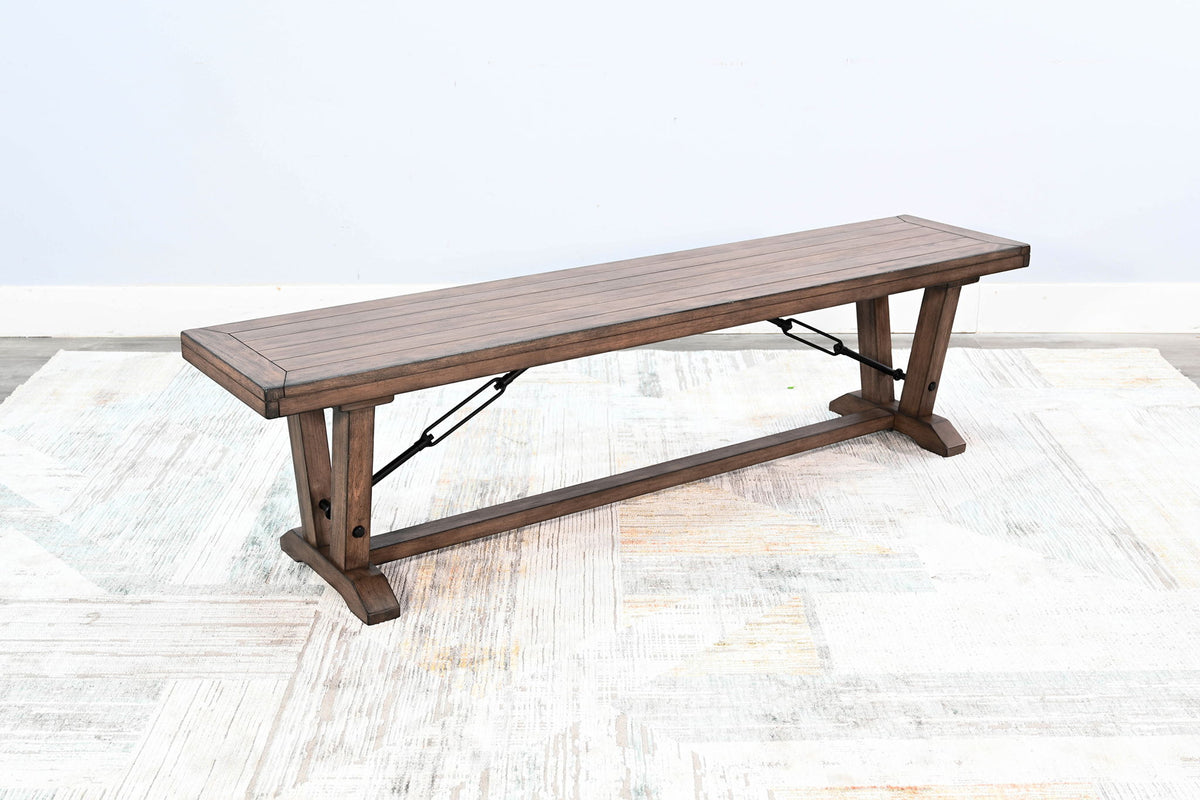 Doe Valley - Yellowstone Bench With Turnbuckles - Buckskin