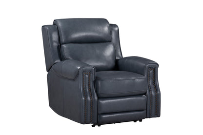 Hensley - Leather Power Reclining Sofa And 2 Recliners - Marina Dream