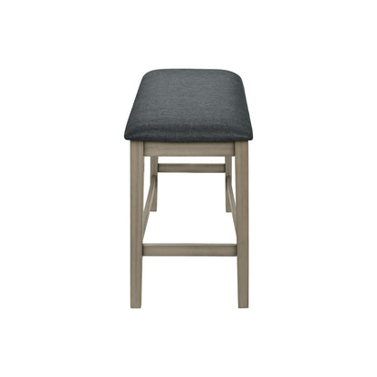 Upholstered Bench With Solid Legs
