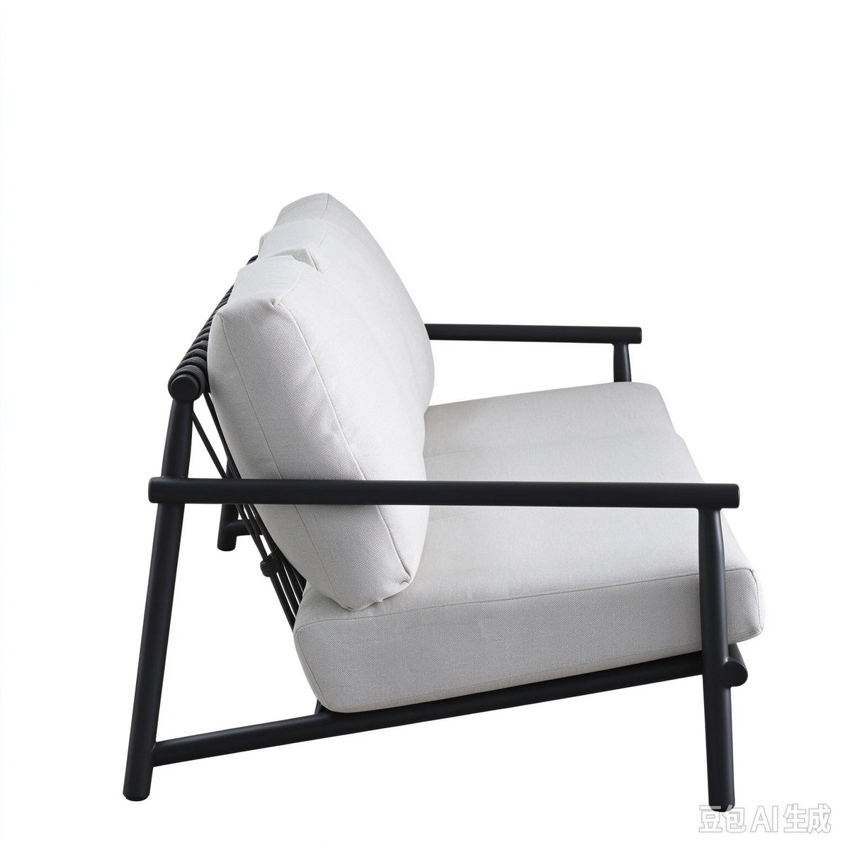 Aurelia - 4 Pieces Set - Carbon Gray / Cream Beige