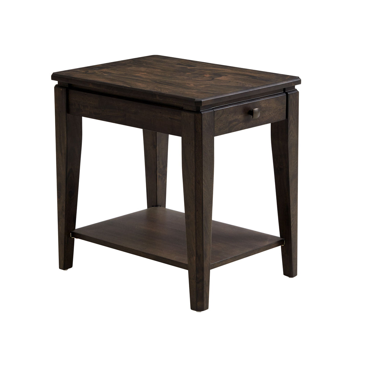 Kauai - Chairside Table - Brushed Mango Wood