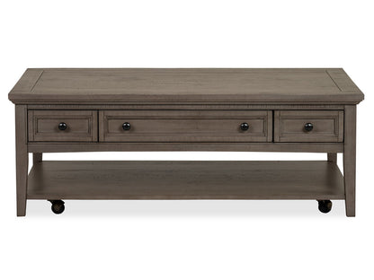 Paxton Place - Rectangular Caster Cocktail Table Set