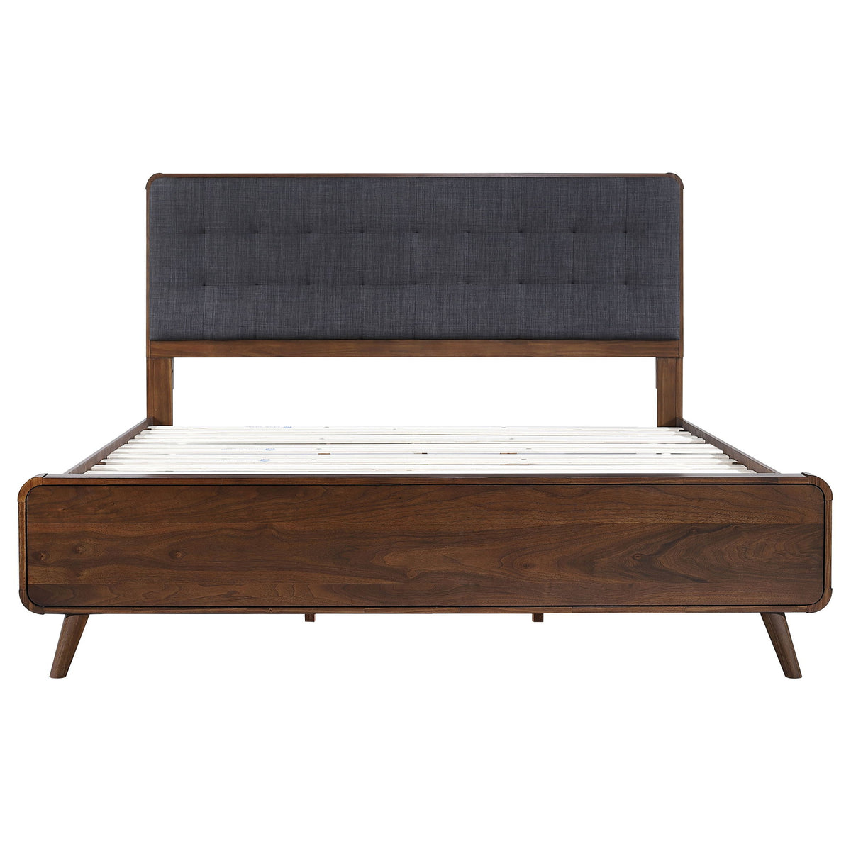 Carson Carrington - Platform Bed With Tufted Upholstery