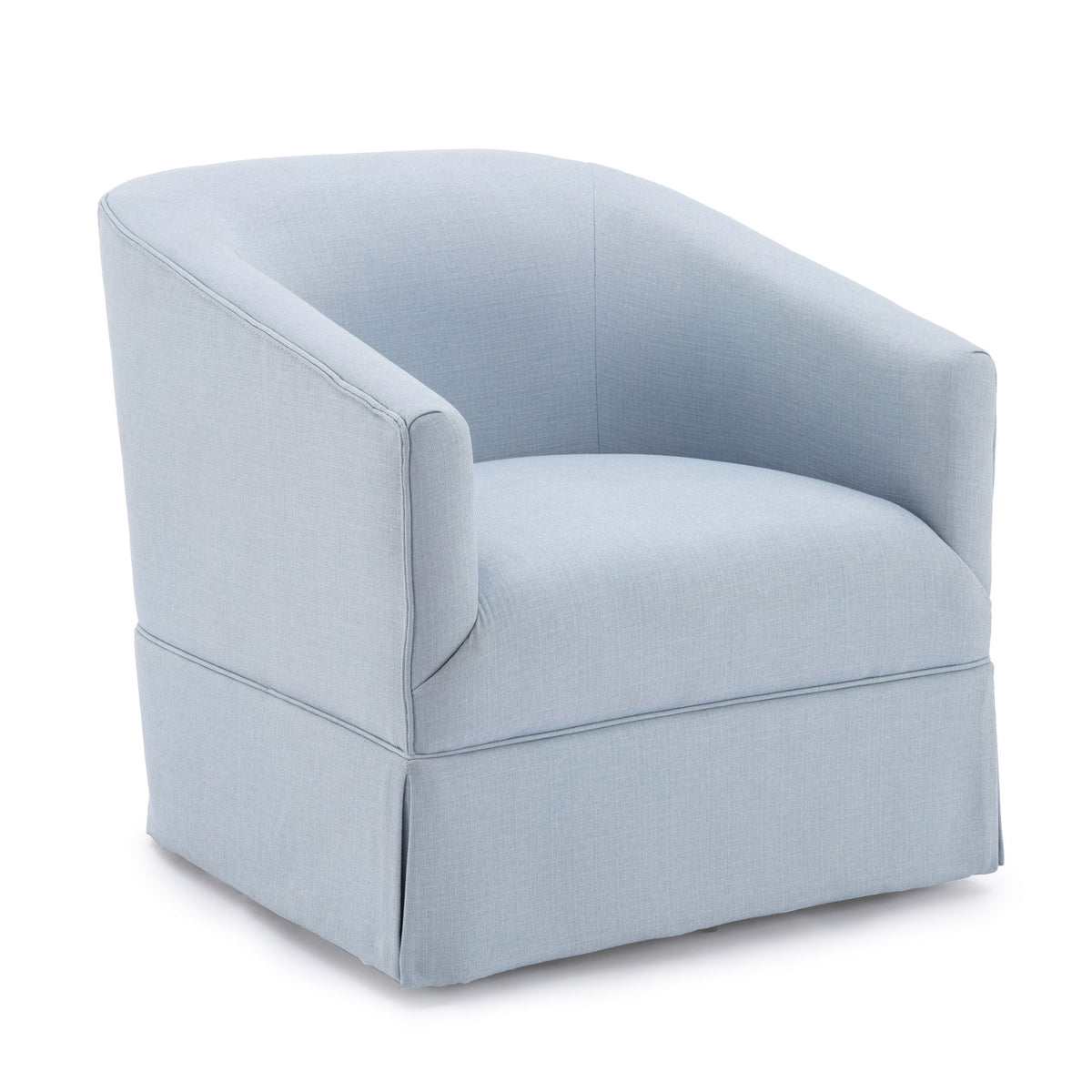 Earl - Skirted Swivel Chair