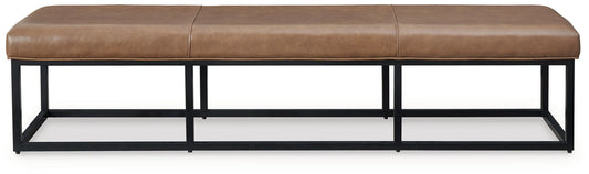 Joston - Accent Bench - Caramel
