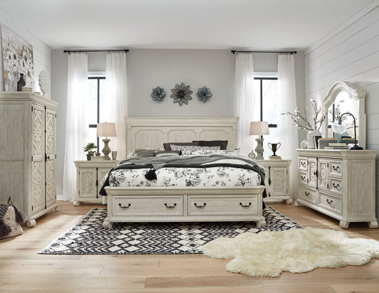 Bronwyn - Armoire - Alabaster