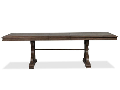 Jubilee - Extendable Trestle Dining Table - Brown