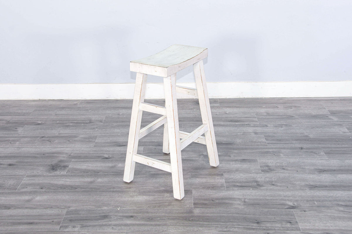 Marina - Stool With Wood Seat (Set of 2)