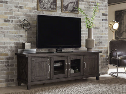 Yosemite - Solid Wood Four Door Media Console - Cafe