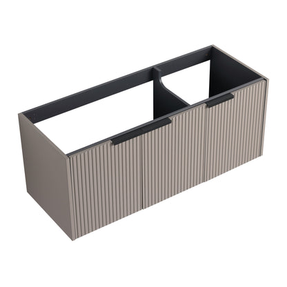 Contemporary Wall Mounted Bathroom Vanity With Soft Close Doors