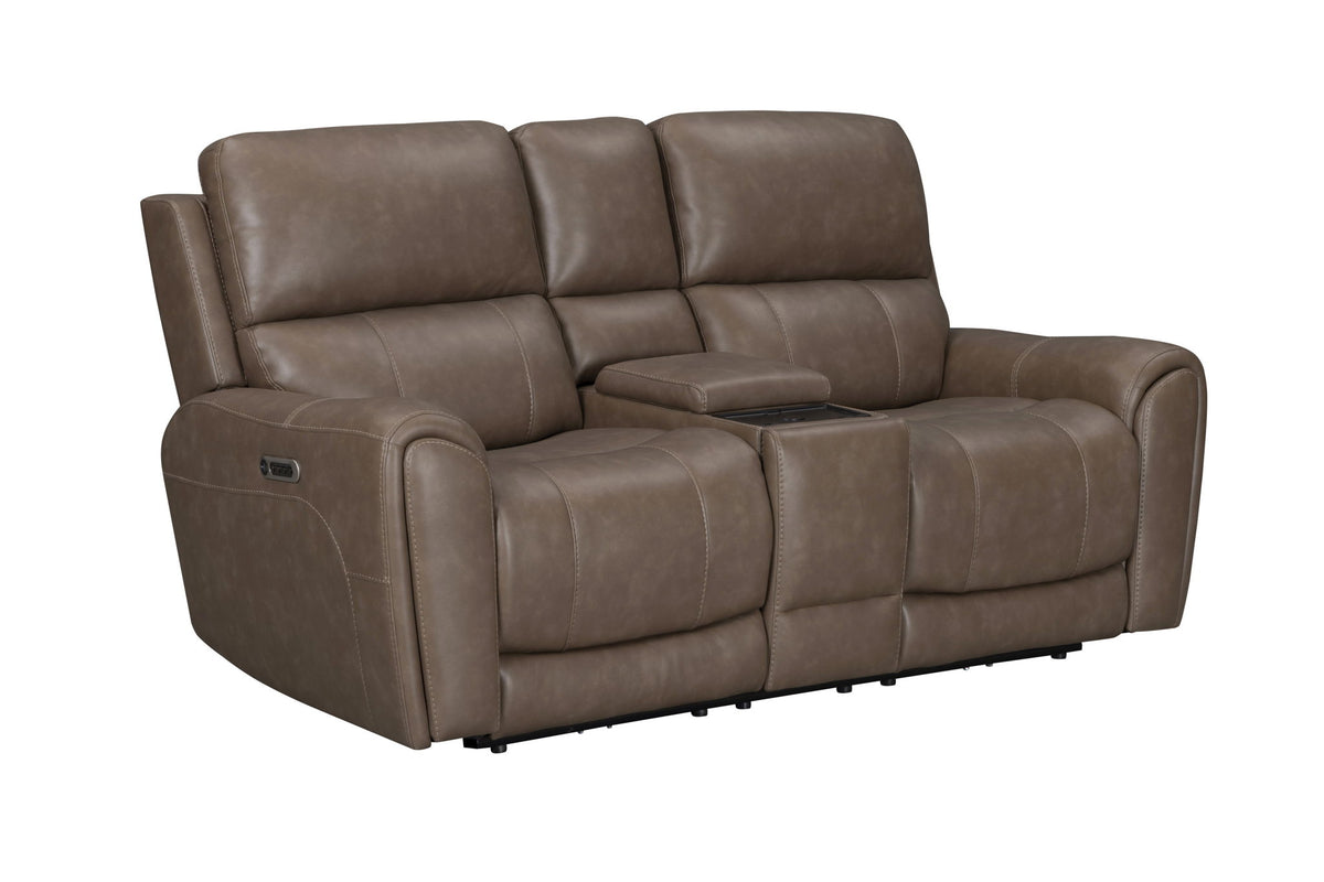 Hancock - Zero Gravity Power Reclining Console Loveseat P3