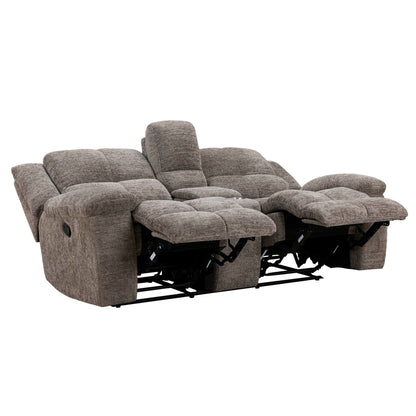 Buster - Manual Reclining Console Loveseat
