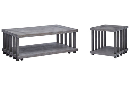 Eldridge - Rectangular Cocktail Table Set