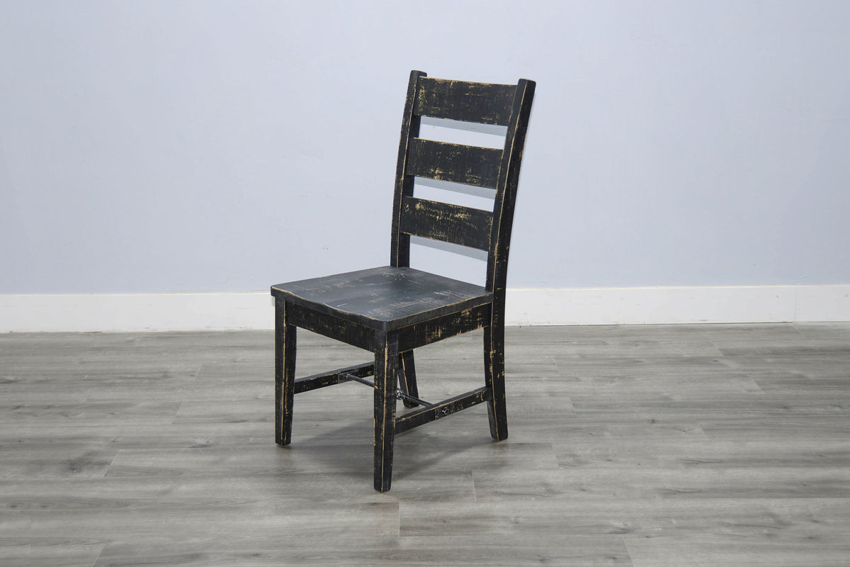 Ladderback - Chair With Turnbukle Stretchers (Set of 2)