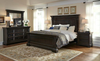 Caldwell - 2 Drawer Nightstand - Smoked Molasses
