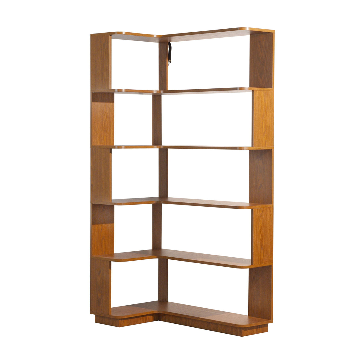 L-Shaped Corner Bookshelf