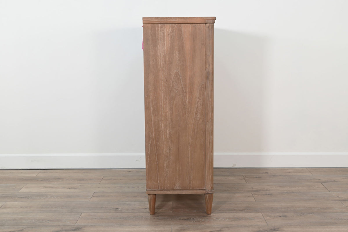 5-Drawer Chest With Tapered Legs - Oak Grove