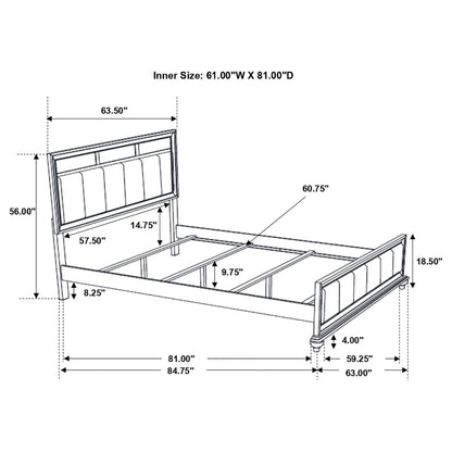 Talia - Panel Bed
