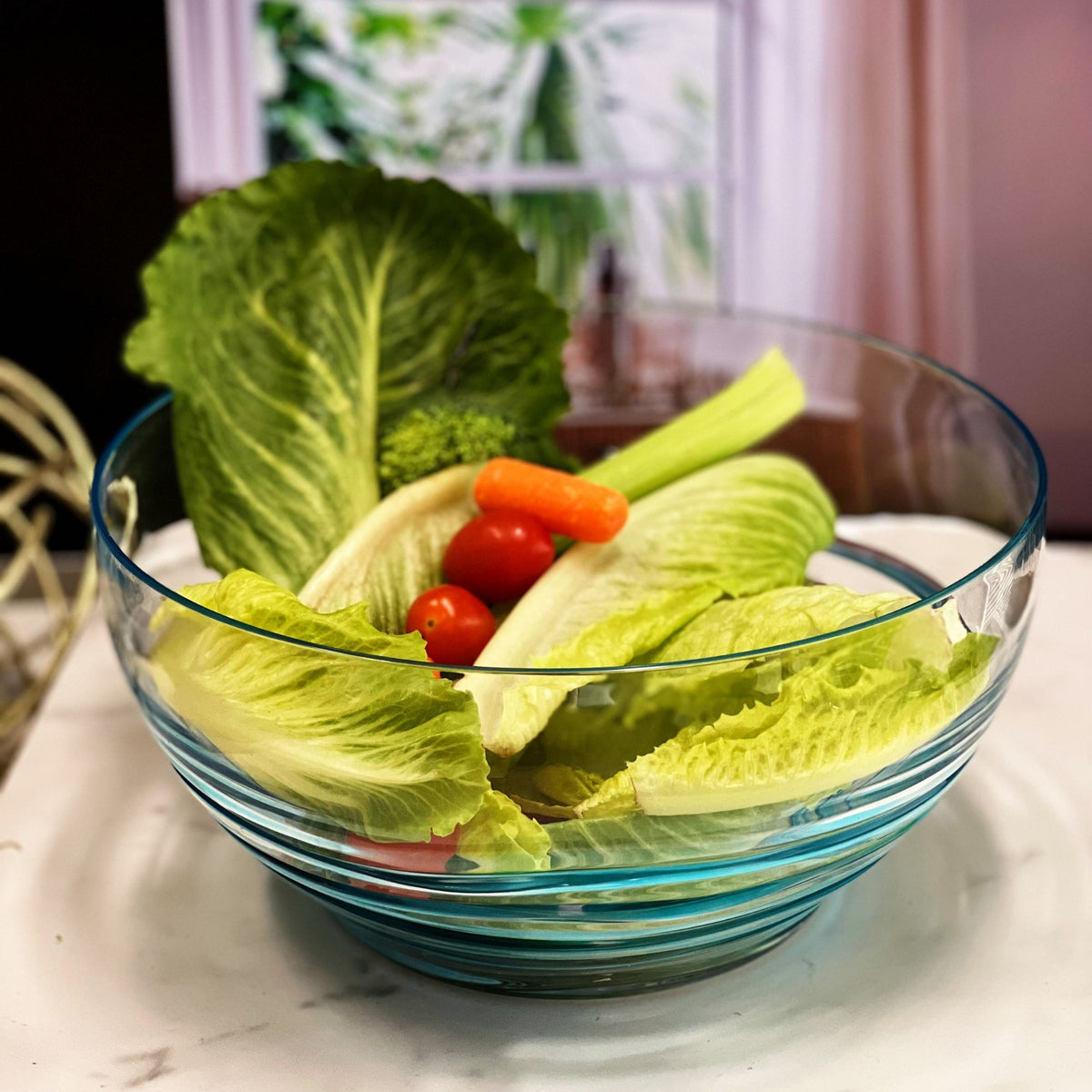 Swirl Acrylic Serving Bowls, Unbreakable