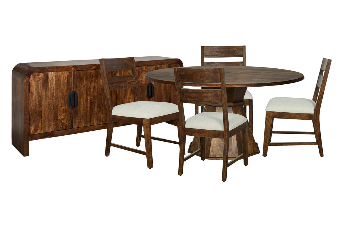 Portico - 78" Console - Warm Brown