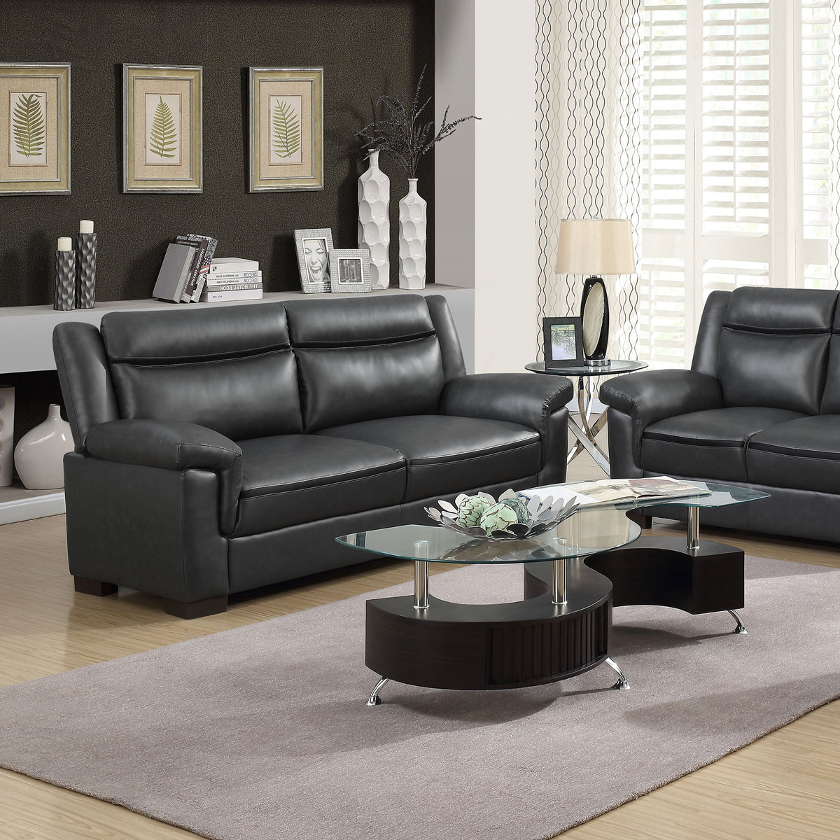Hawthorne - Sofa With Top Arms Lounge Furniture - Gray