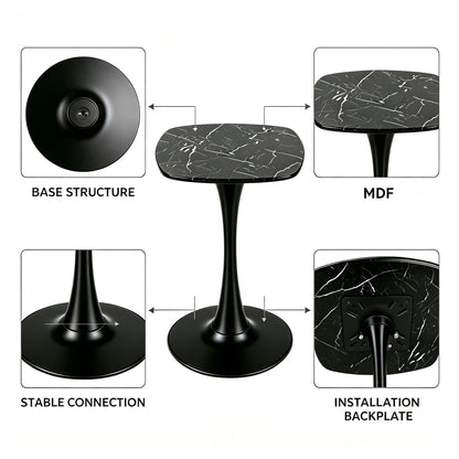 Dining Table Square - Black