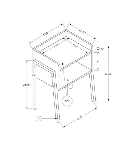 Accent Table, Side Contemporary & Modern Design