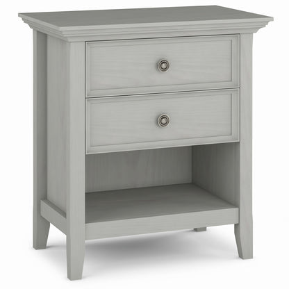 Amherst - Bedside Table - Gray