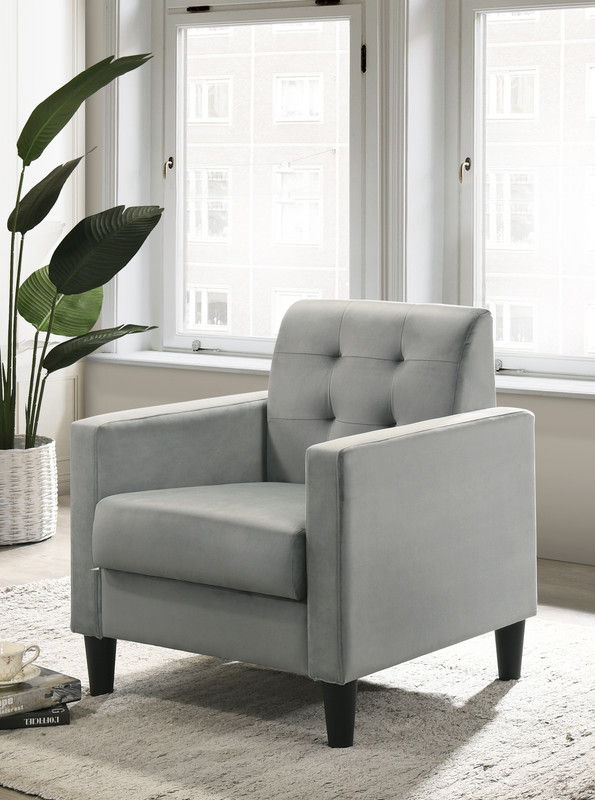 Hale - Accent Armchair With Tufting