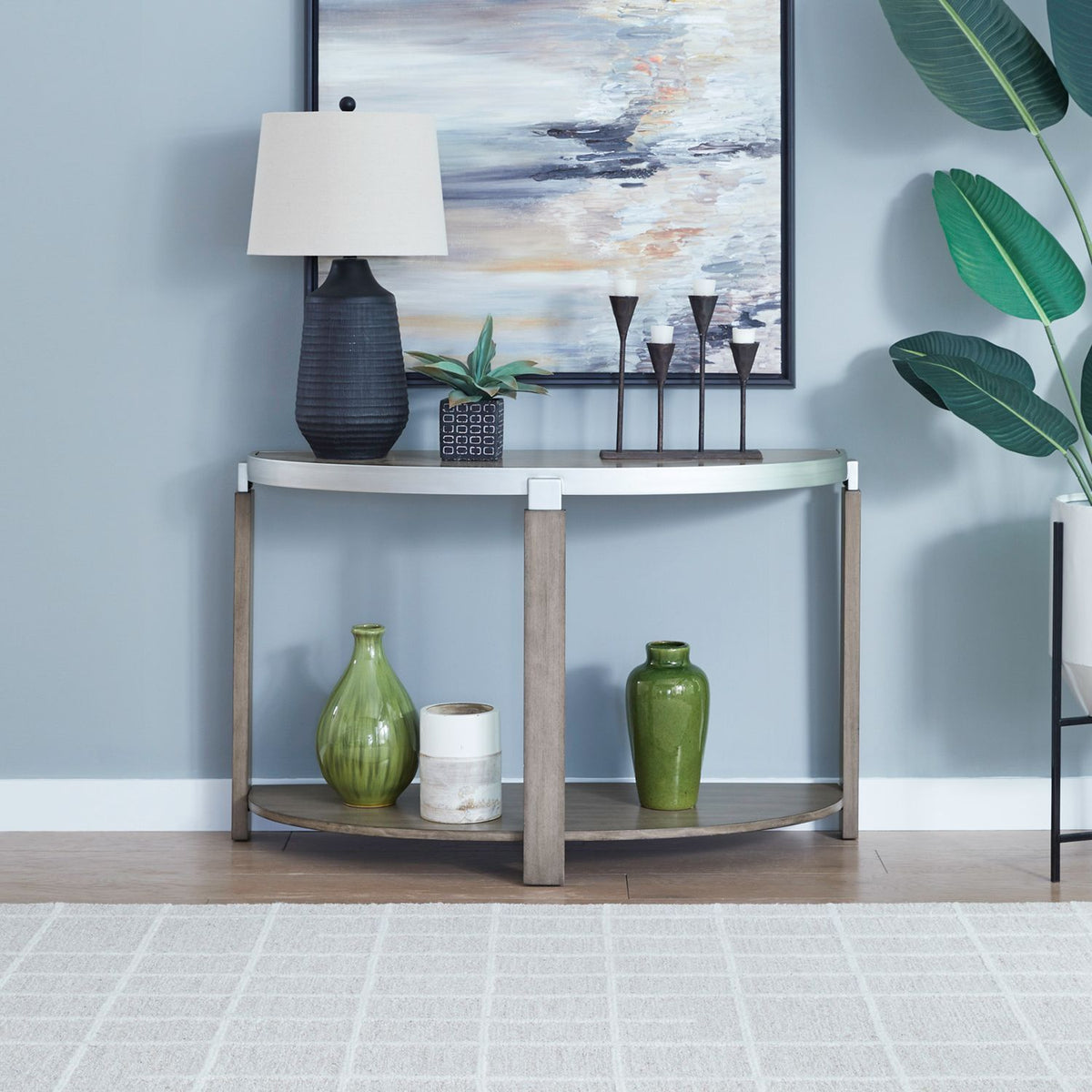 Sutton - Sofa Table - Bleached Sand