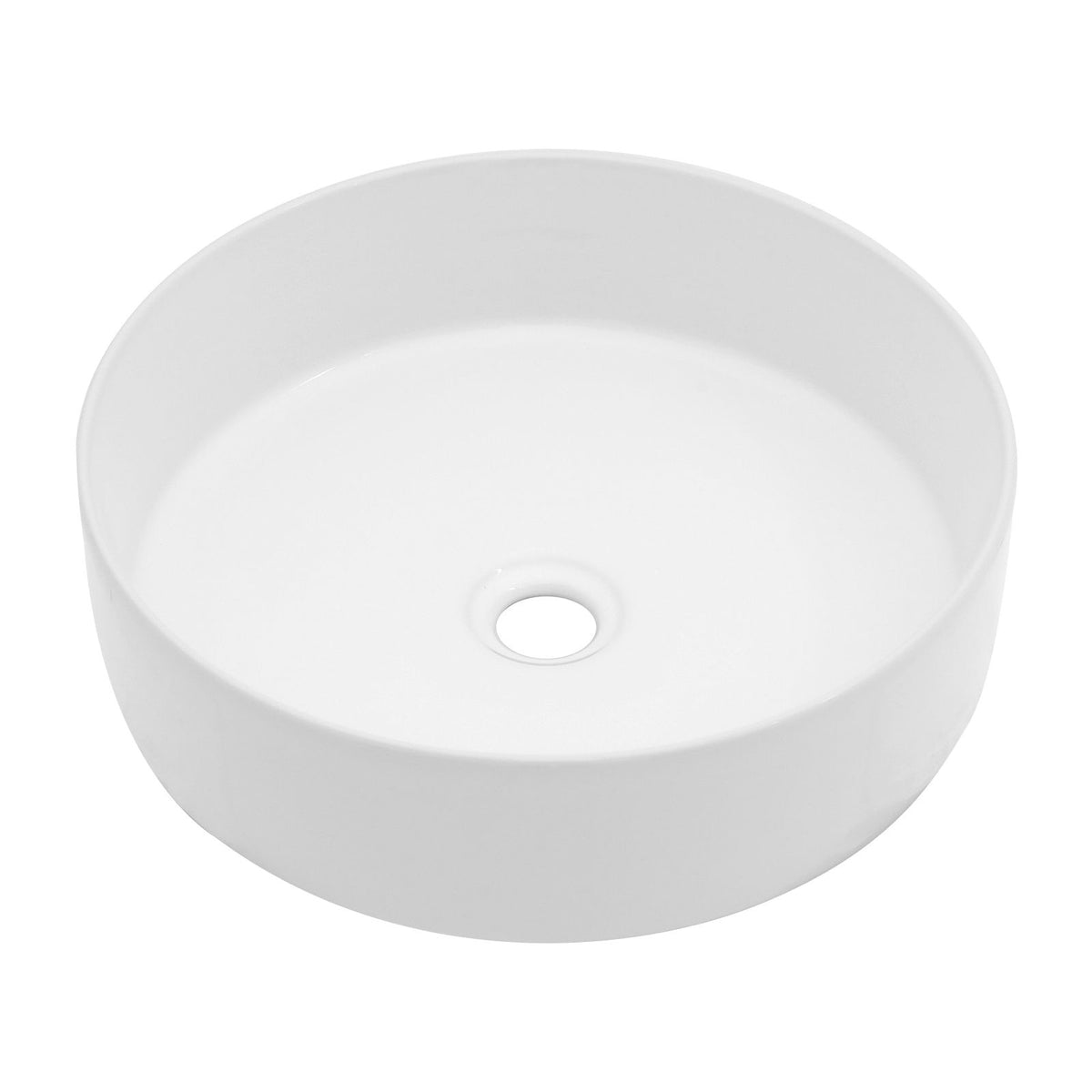 Elegant Ceramic Vessel Bathroom Sink With Stain Resistant Finish