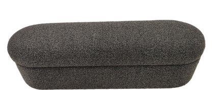Virgil Kiki - Upholstered Hinged Storage Bench