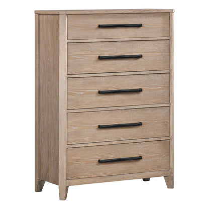 Breckenridge - 5 Drawer Chest - Brown