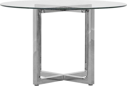 Amalfi - Round Glass Top Table