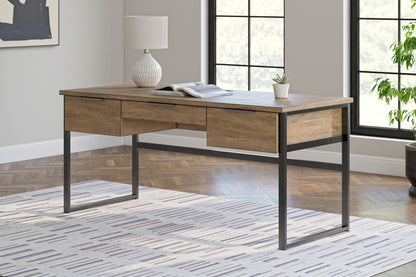Montia - Home Office Desk - Light Brown