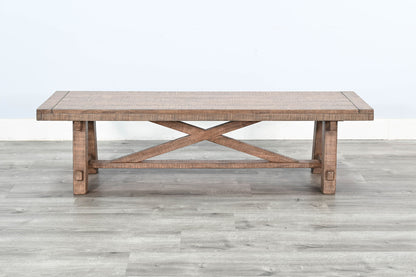 Wood Dining Bench - Desert Rock