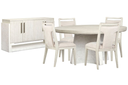 Lorelei - Extendable 54" Round Dining Table Set