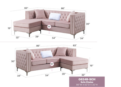 Paige - Sofa Chaise