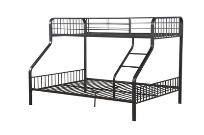 Caius - Twin Long Queen Bunk Bed - Gunmetal