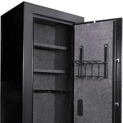 9.33 Cubic Ft Tall Biometric Rifle Safe - Black