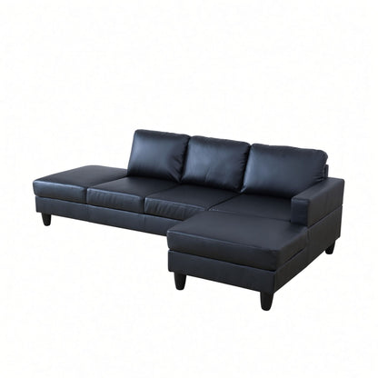 L - Shaped Sectional Sofa With Chaise & Ottoman