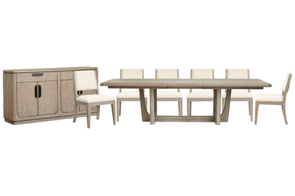 Braelyn - Extendable Trestle Dining Table Set