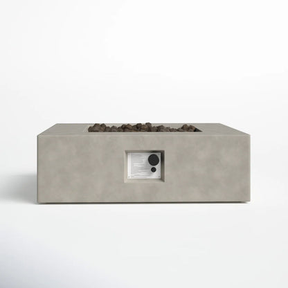 Streamlined Aesthetic Outdoor Fire Pit Table