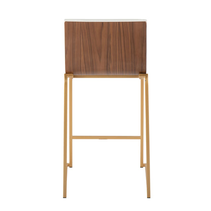 Mason Mara - Contemporary Design Fixed Height Counter Stool (Set of 2)