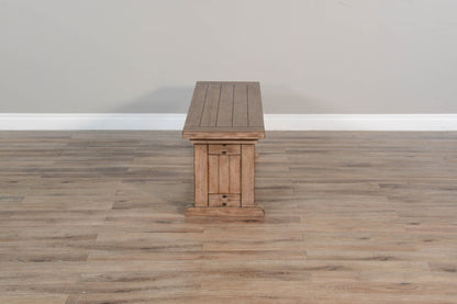 Doe Valley - Wood Side Bench - Buckskin