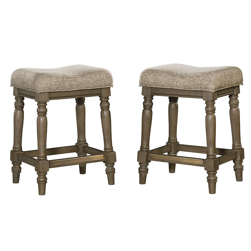 Balboa Park - Backless Stool - Roasted Oak