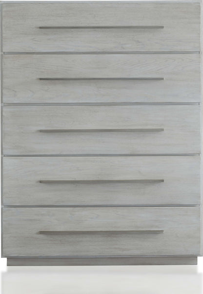Destination - Five Drawer Chest - Cotton Gray (2024)