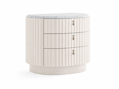 Vivienne - Drawer Nightstand - Whisper White